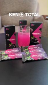 Kenplus Total - Kontotal Minuman Serbuk Penambah Stamina Pria Tangguh Rasa Blackcurrant
