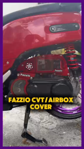 Fazzio CVT Cover & Airbox Cover – Plug & Play Premium Design