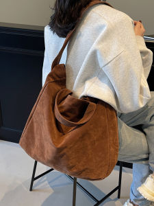 Casual Large Capacity Womens Crossbody Bag Lightweight Single Shoulder Bag for Class Stylish Korean Style Spring 2025