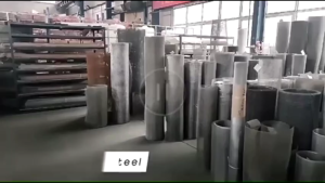 Length: 10 meters 304 STAINLESS STEEL SCREEN FINE WIRE MESH Fire prevention high transparency and high strength