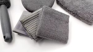 9 PCS Car Cleaning Set Car Washing Tool Wash Mitt Sponge Rim Brush Wax Pad Microfiber Towel Washing
