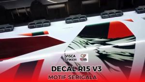 Decal R15 V3 Full Body Stiker r15 v3 keren Dekal R15 V3 Serigala