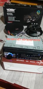 Đài Nghe Nhạc MP3 Cho ÔTÔ 12v 24v có hỗ trợ Bluetooth/thẻ nhớ/USB đài radio