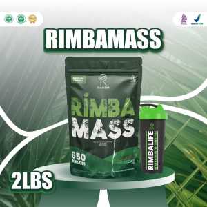 Rimbalife Rimbamass Protein Rimba Mass Susu Weight Gainer 2 lbs / 900gram