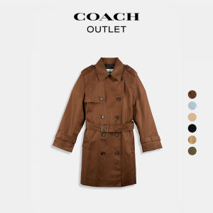 Coach | Vintage Brown Mid-length Casual Loose Coat