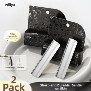 NILIYA | Safe Anti-Scratch Eyebrow Razor Blades