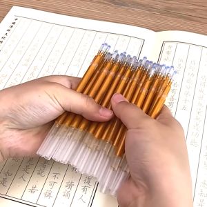 抄经笔芯 抄经专用笔替换芯 檀香型 0.7mm笔芯 5.0mm大容量 描金笔 临摹笔 经书金笔芯 替芯 Sutra Copying Refill Sandalwood Type 0.7mm 2.5/5.0mm Large Capacity Gold Pen Scripture