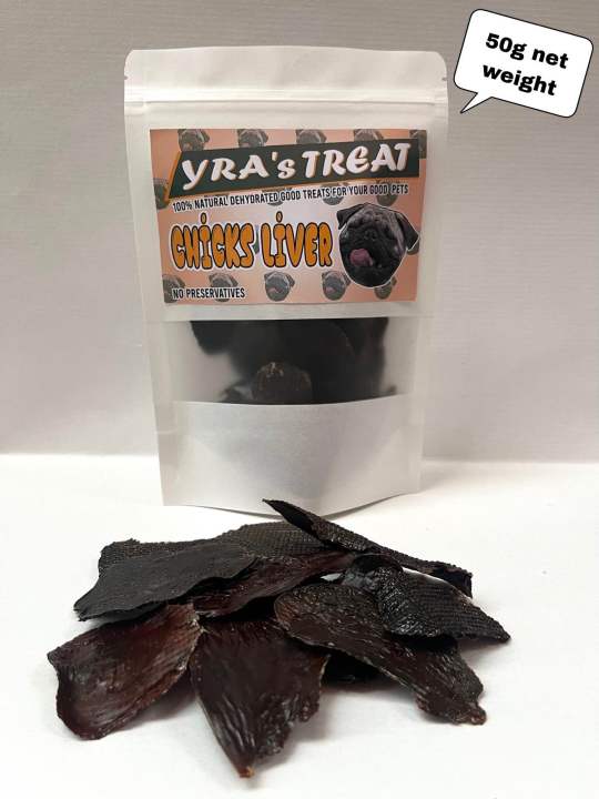 Dehydrated Chicken Liver Dog Treats Lazada PH