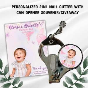 2in1 Nail Cutter Souvenir Giveaways for Birthday / Christening