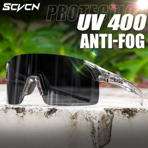 SCVCN New MTB Anti Fog Photochromic Sunglasses Men Outdoor Anti-fog Cycling Glasses Bicycle Women Bike MTB UV400 Sports Eyewear