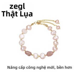 zengliu | Vòng Tay Pha Lê Ngọc Trai Phong Cách Baroque Sang Trọng