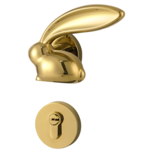 YAGEMAN | Artistic Quiet Bunny Shaped Door Lock