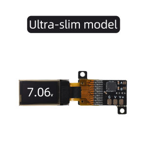 DC 0-30V Ultra-thin Mini Digital Voltmeter 0.5-inch OLED Display Voltage Meter Volt Monitor 12-bit High-precision ADC Sampling