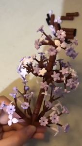 TAIYO Mainan Sembo Block Flower Florist DIY 3D Puzzle Buket Bunga Bouquet Gift Brick Blok