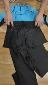 5-Piece Diving Suit For Men And Women Jellyfish Suit Sun Protection Snorkeling Long-Sleeved Swimsuit Split Suit Couple Mens Beach Surfing Suit