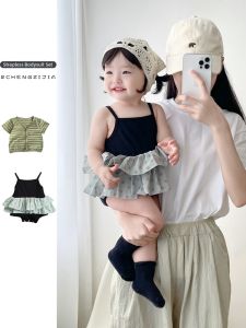 Bộ Quần Áo Cho Bé Gái Mùa Hè Nhẹ Nhàng