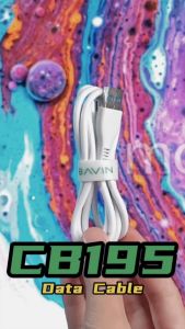 BAVIN CB195 2.4A Fast Charging Cable w/ 1 Meter Round Cable Data Transfer Wired for iPh / Type-C / Micro Phones
