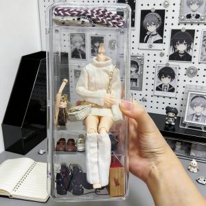Hộp Hiển Thị Búp Bê Siêu Nhẹ Và Trong Suốt