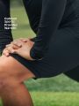 Decathlon Men's Fitness Football Underwear High Elastic Compression Quick Dry Training Pants Breathable Polyester mid Waist. 