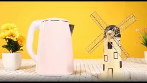 Electric Kettle 2.3 L Double Wall Kettle Stainless Steel Inner Body Cool touch - Keimav