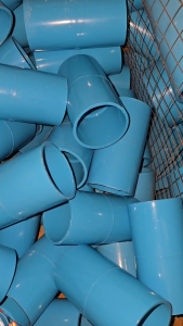 (แพ็ค 5 ตัว) ข้อต่อตรงพีวีซี ต่อตรงพีวีซี 2" 2นิ้ว สองนิ้ว ต่อตรง ตรง พีวีซี PVC