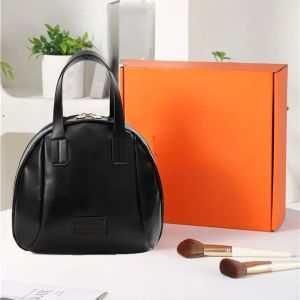 Multi-Layered Shell-Shaped Cosmetic Bag Large Capacity Travel Waterproof Pu Makeup Bag Leather Shell Shape Cosmetic Sorting Bag