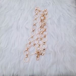 Thắt lưng nữ kim loại hình lục giác đai váy thời trang cá tính