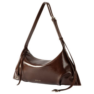 Donut-Shaped Drawstring Bucket Bag