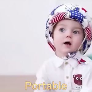Baby Safety Head Protector Adjustable Helmet Anti-Collision Protective Soft Hat For Infant Toddler