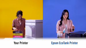 Epson L3350 (Replacement of L3250) Ecotank All-In-One Wifi Ink Tank Printer with 1 set Original Ink