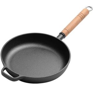 Cast Iron Non-coated Thickened Frying Pan