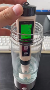 【Delivery 24 hours】Hydrogen-Rich Water Cup Electric Hydrogen Rich Water Generator Bottle Titanium Quality Filter Portable Antioxidant Lonizer 420ml