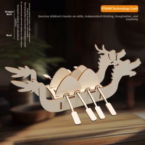 MINGZHUO | Educational DIY Dragon Boat STEM Kit