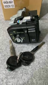 Bộ ổ khóa máy xe Vision đời 2015 trở lên hàng đẹp loại 1(K44)