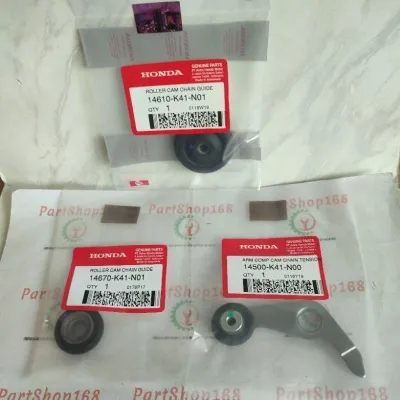 3Pcs Arm Comp Cam Chain Tensioner Plat Roll Keteng Supra X 125 Fi BLADE New 125 Fi Ori 14500-K41-N01