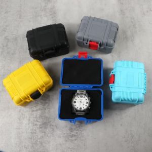 1 Slot Impact-Resistant Watch Box Waterproof Watch Plastic Watch Storage Box ABS Material for Travel Watch