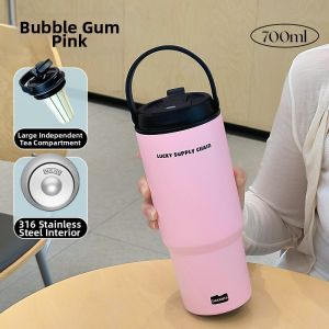 Insulated Tea Brewing Suction Cup with Ceramic Coating