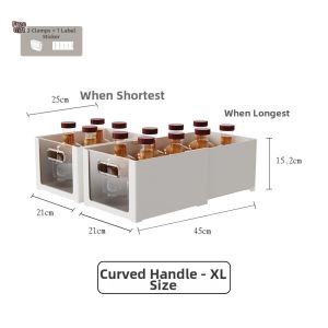 Transparent Expandable Drawer Organizer