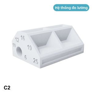 Thước Đo Song Song Bằng Nhựa Chính Xác Đa Kích Thước Hệ Mét/hệ Inch Dụng Cụ Làm Mộc Cho Việc Chế Tạo Tủ Quần Áo & Tủ.