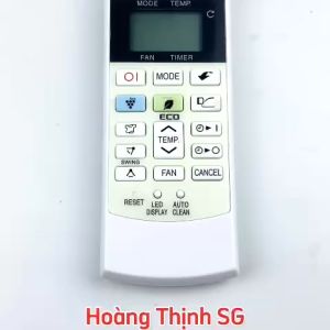 Điều khiển điều hòa SHARP Mã 02 remote máy lạnh SHARP - Tặng kèm pin - Hoàng Thịnh SG