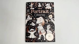 Disney Portrait Colouring Book (96 Pgs) To Color Favorite Characters For Kids & Adults