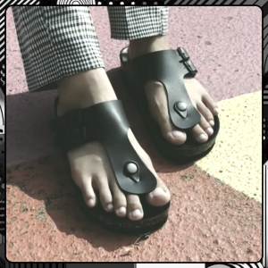 InoInovable Sandal Casual Pria Wanita | Ringan Nyaman & Anti Slip - Natan II Full Black