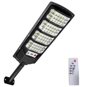 Đèn Đường Năng Lượng Mặt Trời Siêu Sáng 4000W Có Điều Khiển Từ Xa Đèn LED Công Suất Cao 500000LM Cho Sân Ngoài Trời Gia Đình Chạy Bằng Năng Lượng Mặt Trời