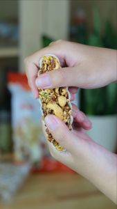 Bánh Thuyền Gạo Lứt Healthy- hạt dinh dưỡng thơm ngon ăn vặt healthy tốt cho sức khỏe dinh dưỡng thực phẩm bổ sung organic