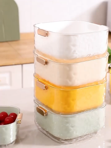 【1-3 Days Delivery】New 2-in-1 Drain Basket Strainer Basket Drain Box Vegetable Washing Basket Kitchen Storage Box