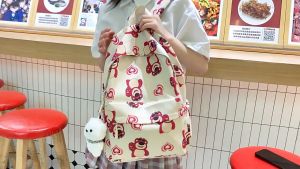 Tas Ransel Import Lotso Backpack Ransel Lotso Kualitas Premium School Bag Tebal Tas Viral Lotso - SKB16A
