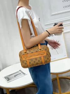 New Arrival Printed Pattern Vintage Design Cite Bag & Twilly Scarf