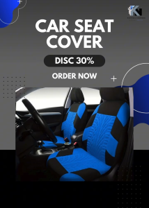 Suzuki XL7 Car Seat Cover Front and Back Seat Cover 13 pcs for 7 seat Cloth Design Interior Cover