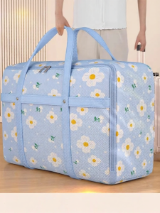 LUOCHENG | Large Capacity Duffel Bag for Students Cotton Quilts and Clothing Storage