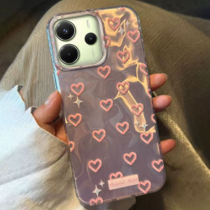 Pink Heart Love Women Girls Case For Xiaomi Redmi Note 14 13 12 11 10 11S 10S 9 Pro 15 15C 14C 13C A3X A1 A2 A3 A4 9C 9A Cover